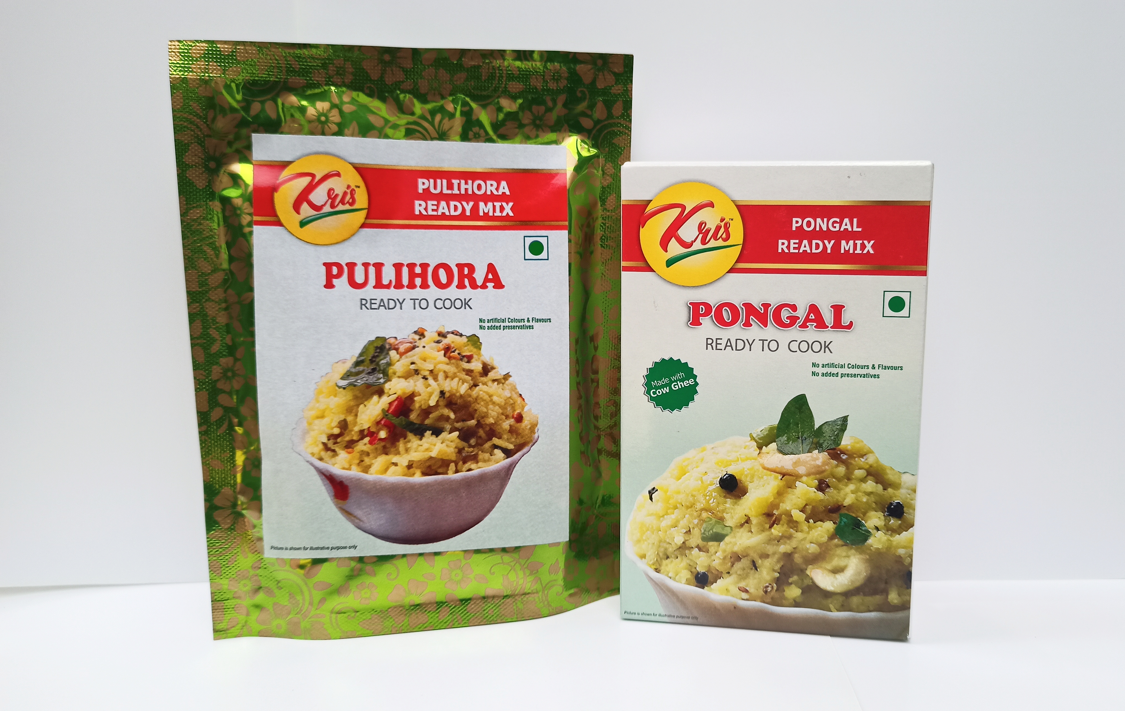 pulihora and pongal
