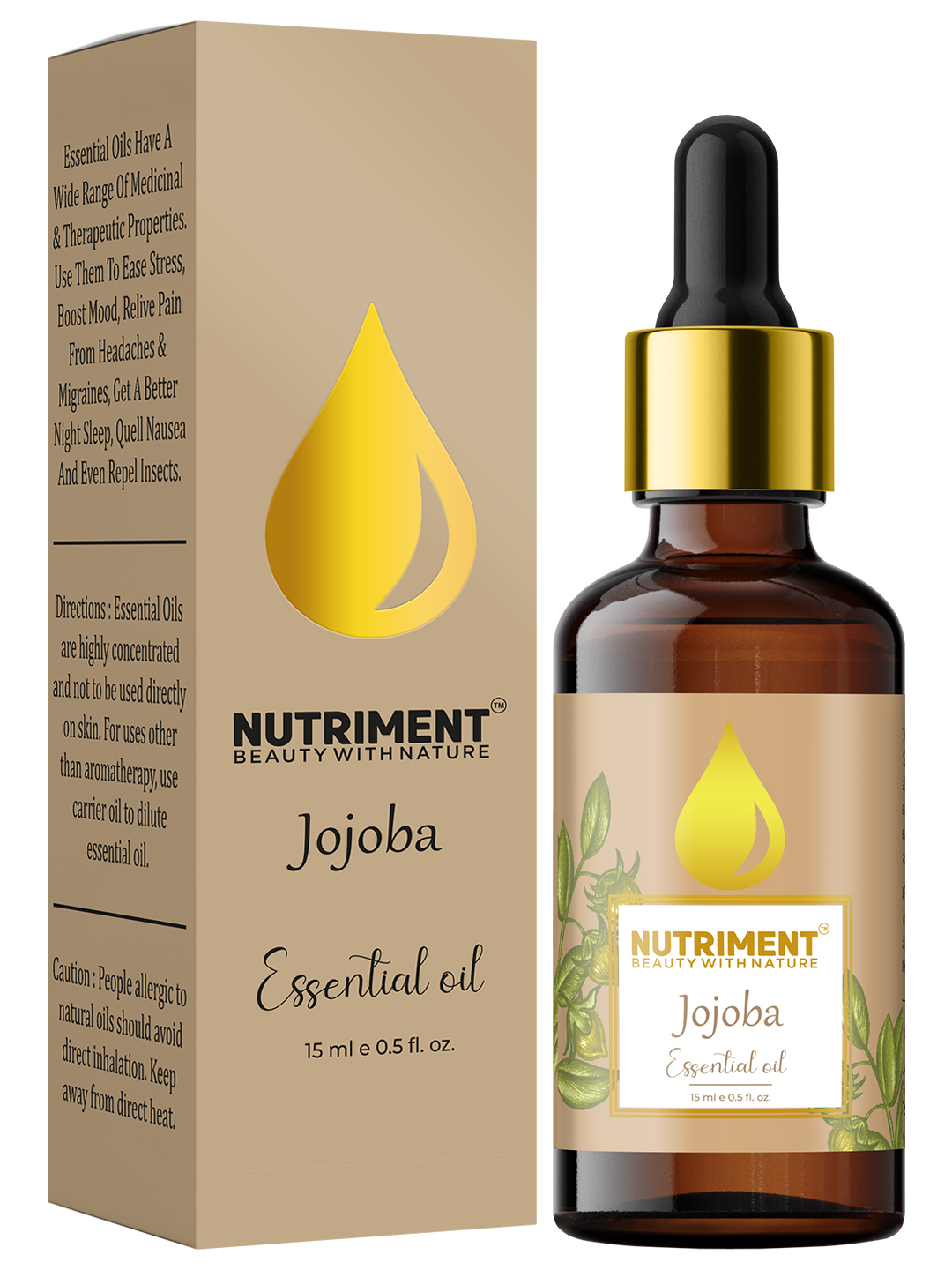 Nutriment Jojoba Essential Oil - 15ml