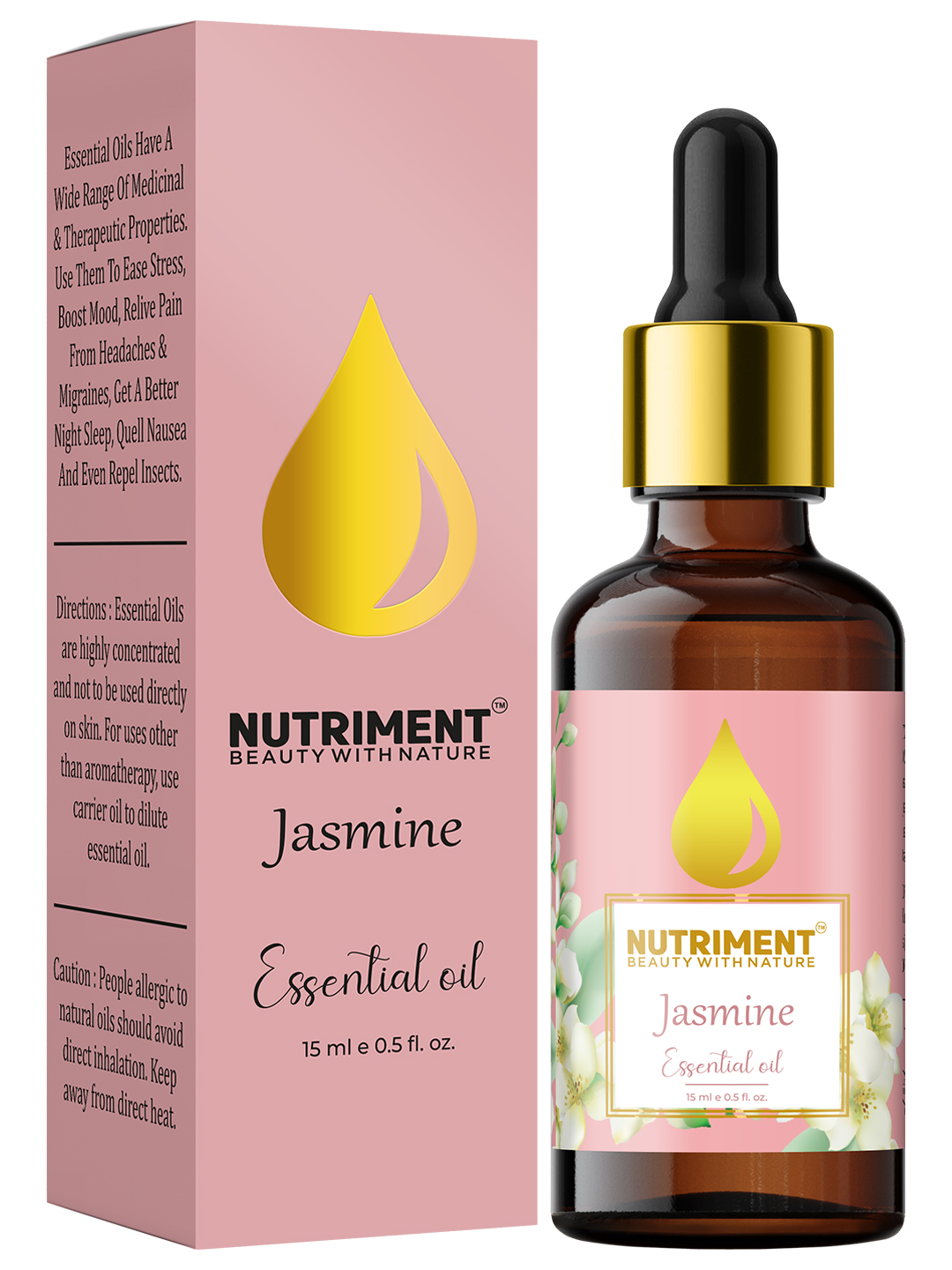 Nutriment Jasmine Essential Oil - 15ml