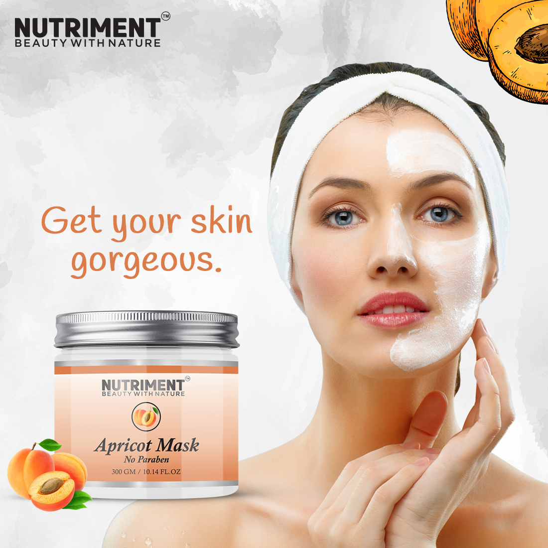 Nutriment Apricot Mask  - 300gram