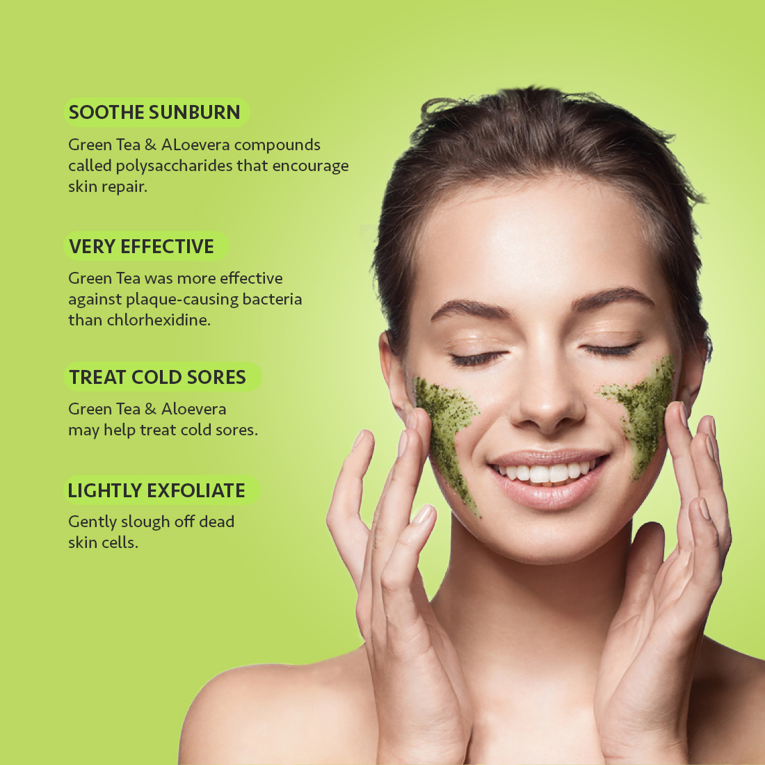 Berina Aloevera & Tea Tree Extract Face Scrub - 500ml