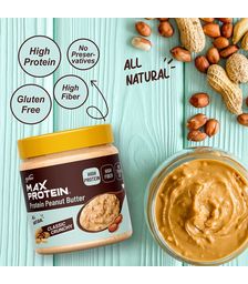 Ritebite Max Protein Peanut Spread pack of 3 - Spicy Chutney Peanut Butter