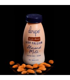 Drupe Vanilla Almond Milk with Dates| Vegan