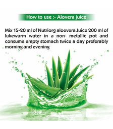 Nutriorg Alovera Juice 300 ml