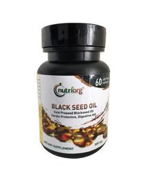 Nutriorg Blackseed oil soft gel 60 Capsule