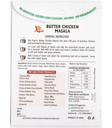 butter chicken masala curry recipe