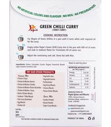 green chilli curry (tangy curry)
