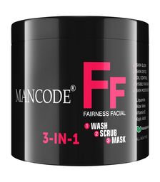 Mancode 3 in 1 Fairness Facial - 100gm