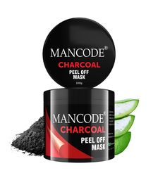 Mancode Charcoal Peel off Mask - 100gm