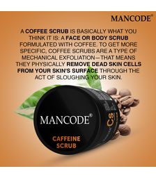 Mancode Caffeine Scrub - 100gm
