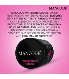 Mancode Whitening Cream - 100gm