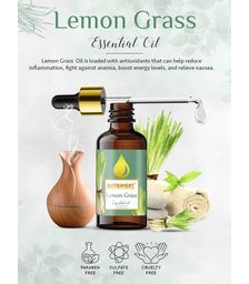 Nutriment Lemon Grass Essential Oil - 15ml