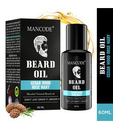 Mancode Beard Oil -Cedar Wood & Rose Mary