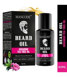 Mancode Beard Oil -Germanium & Tea Tree
