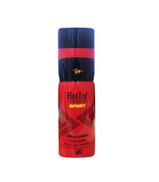 Hot Ice Challenge Pour Homme Long Lasting Imported Deodorant Perfume Body Spray - 200ml