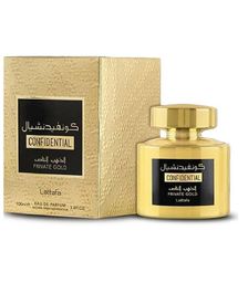 Lattafa Confidential Gold Long Lasting Imported Eau De Perfume - 100 ml