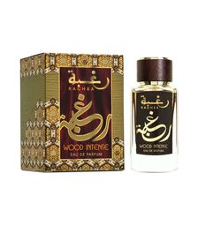 Lattafa RAGHBA WOOD INTENSE Long Lasting Imported Eau De Perfume - 100 ml