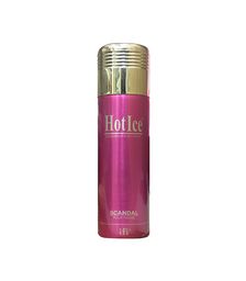 Hot Ice Scandal Pour Femme Long Lasting Imported Deodorant Perfume Body Spray - 200ml