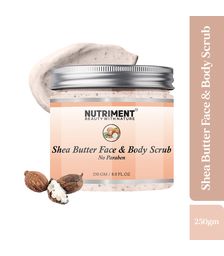 Nutriment Shea Butter Face and Body Scrub